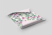 Birds in Bloom Watercolor Floral set, an Animal Illustration by SashaKondr (Thumbnail 8 of 17)