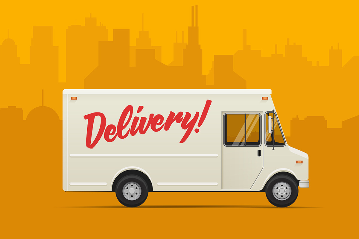 Delivery Truck. Vector Illustrations, an Object Illustration by Crafter (Photo 2 of 4)