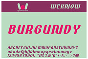 Bold and Blue font, a Font by weknow (Thumbnail 5 of 5)