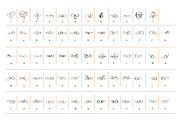 Advertis Ornament Flourish Font, a Symbol Font by Happy Letters (Thumbnail 2 of 5)
