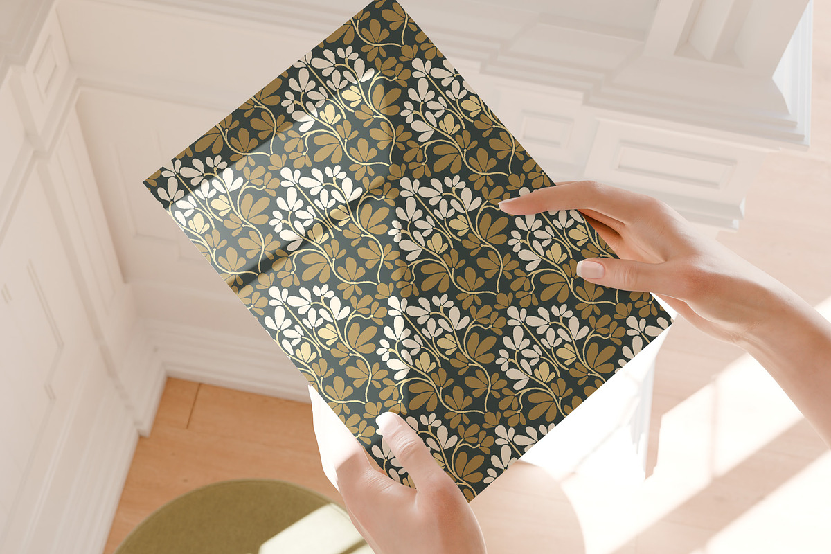 Classic Wallpaper No 10, a Wallpaper Graphic by Bloomart Studio (Photo 2 of 4)