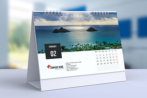 Desk Calendar 2021