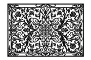 Vintage Floral Filigree Panel, an Object Graphic by Creativeshirt (Thumbnail 2 of 3)