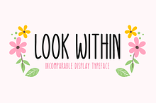Look Within Typeface