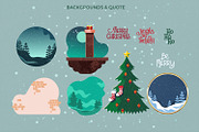 Santa Claus at Christmas Eve, a Decorative Illustration by defarmerdesign (Thumbnail 3 of 5)