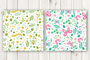 Cute Seamless Patterns For Babies