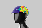 Cycling Cap Mockup, a Hat Mockup by Aprndy85 (Thumbnail 6 of 7)