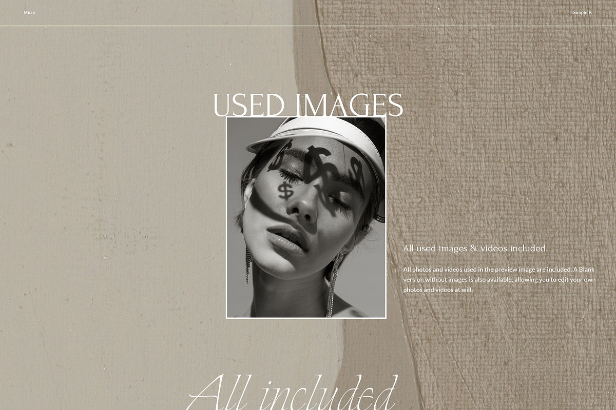 Muse Instagram Kit, a Social Media Template by Simple P. (Photo 3 of 6)