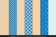 Blue Sleepy Bears Clipart, an Illustration by Amanda Ilkov (Thumbnail 5 of 5)