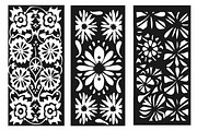 Elegant Floral Laser Cut Panel Bundl, a Graphic by BIPLOB EXPERT (Thumbnail 8 of 10)
