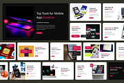 Saas - Mobile App Presentation, a Presentation Template by Hammad Arif (Thumbnail 1 of 2)