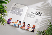 People with books. Readers set, a Person Illustration by PaperTrident (Thumbnail 4 of 6)