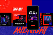 Midnight Instagram Post & Stories, a Social Media Template by Rocket Template (Thumbnail 6 of 7)