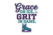 Hockey T-Shirt Design. Ice Hockey, an Object Graphic by jahid234 (Thumbnail 3 of 3)