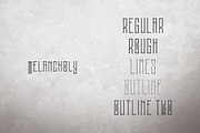 Melancholy Display Typeface + Extra, a Serif Font by VP Fonts (Thumbnail 2 of 10)