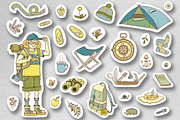 Travel & Hiking collection, an Illustration by Anastasia Koba (Thumbnail 3 of 9)