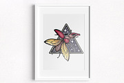 Insect and forest - Clipart PNG pack, an Animal Illustration by Sonch' s Curiosities (Thumbnail 3 of 3)