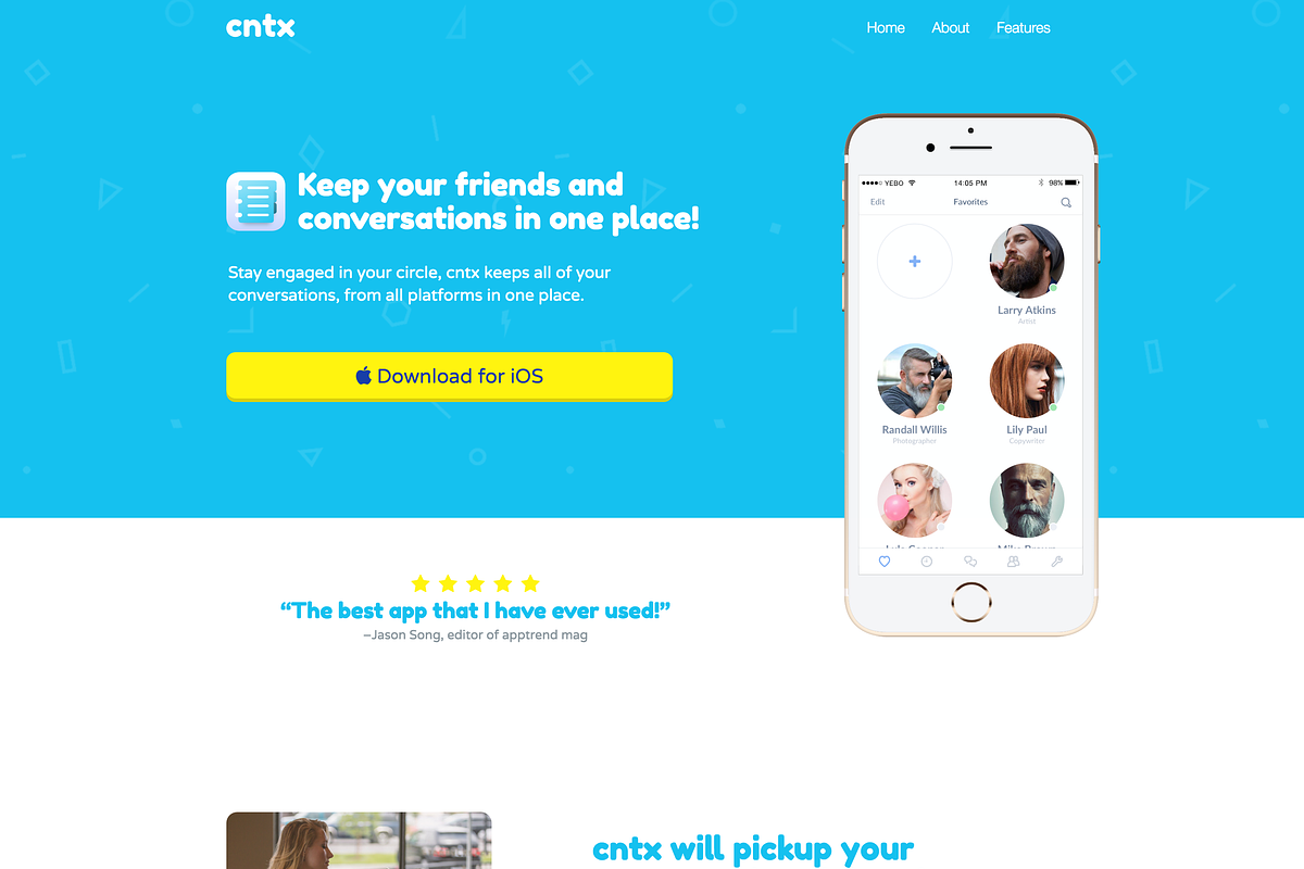 Gnarli – App Landing Page –Bootstrap, a Bootstrap Template by suppply (Photo 2 of 2)