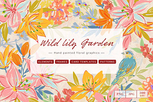 Wild Lily Garden Botanical Set