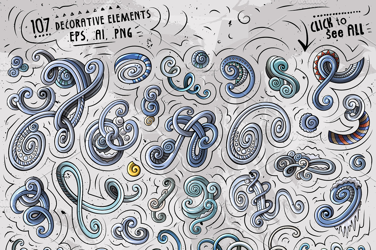 Winter Season Cartoon Objects Set, an Object Graphic by BALABOLKA (Photo 3 of 4)