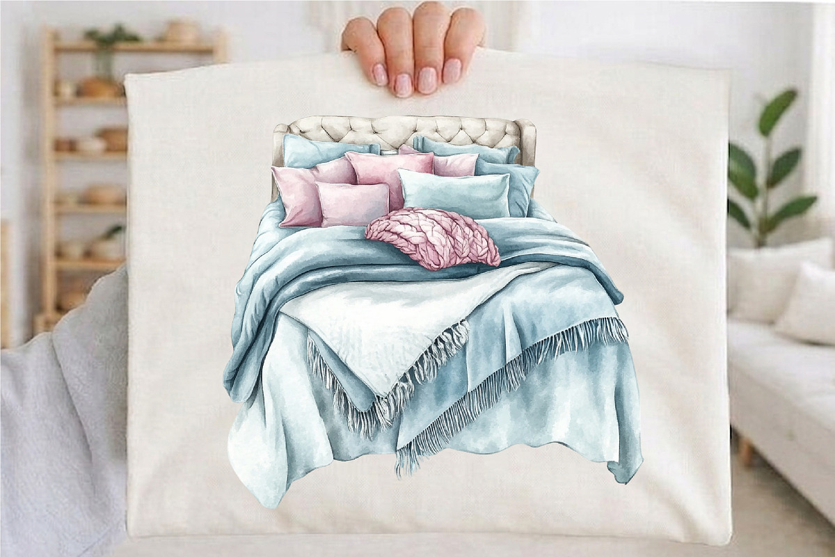 Watercolor Soft Girl Clipart, an Illustration by designcity5 (Photo 3 of 5)