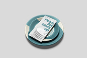 Modern Plates Set Mockup, an Advertising Mockup by bimockup (Thumbnail 2 of 6)