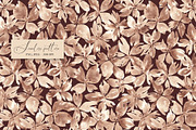 Mocha mousse flowers seamless patter, a Pattern Graphic by SirenaArt (Thumbnail 8 of 16)