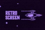 Neon Retro Screen Mockup, a Layer Style Add-On by studiogstock (Thumbnail 1 of 4)