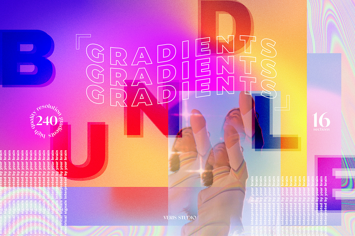 Gradients Abstract Texture Shapes, a Texture Graphic by Veris Studio (Photo 50 of 50)