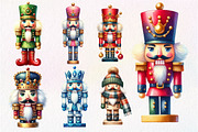 Christmas Nutcracker Clipart, an Illustration by Dream Creation (Thumbnail 5 of 6)