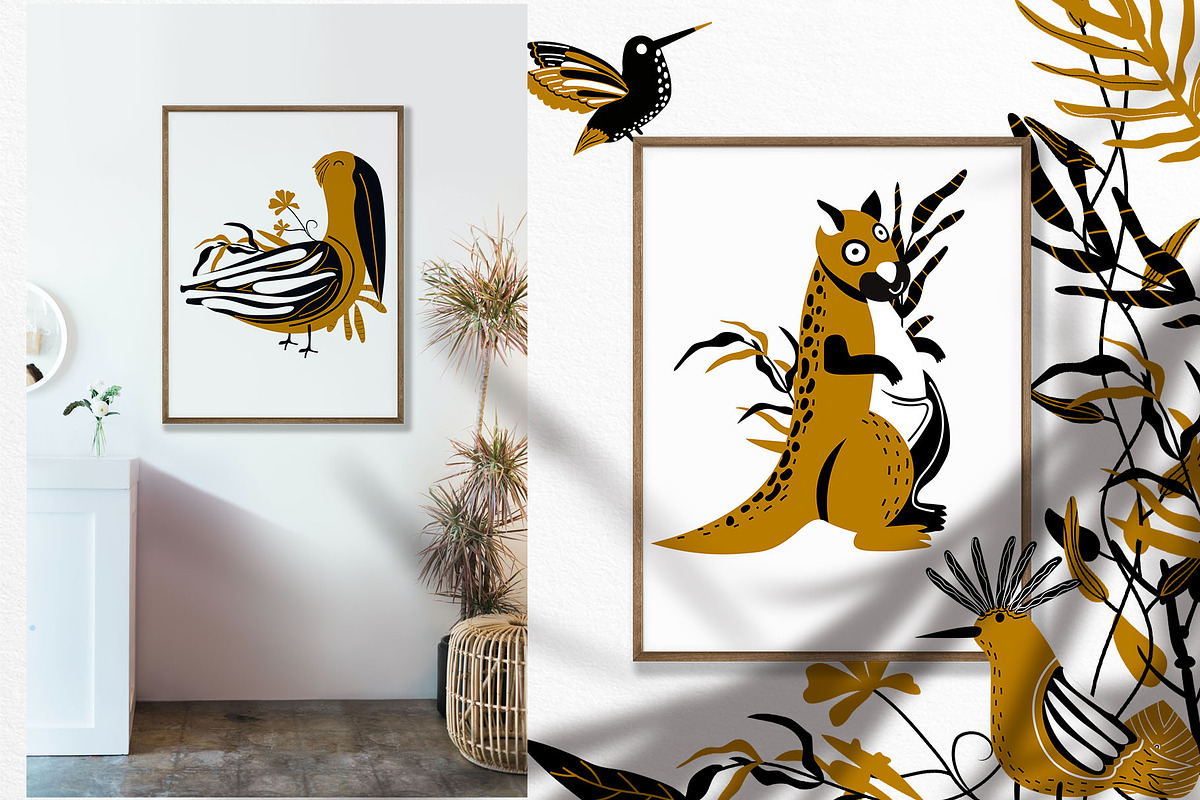 Jungle Animals collection, an Animal Illustration by Usis (Photo 19 of 20)