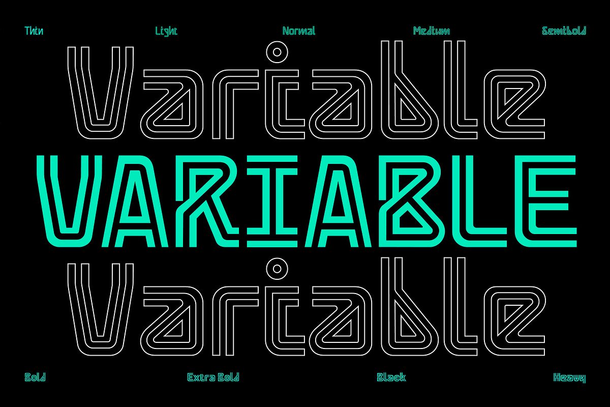Berona Stripes, a Sans Serif Font by Alex_Camacho_Studio (Photo 8 of 13)