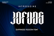 Jofudg Font, a Sans Serif Font by agusariyadi (Thumbnail 1 of 5)