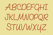Rolling Ball Cursive - Hand Lettered, a Script Font by GG Design (Thumbnail 3 of 10)
