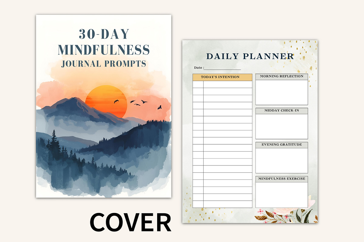 The 30-Day Mindfulness Journal preview 2