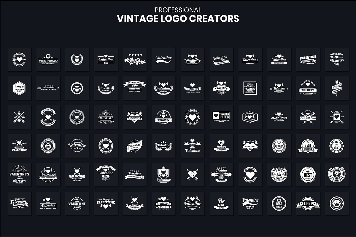 1046 Vintage Logo Creators, a Branding & Logo Template by Toonsteb (Photo 8 of 22)