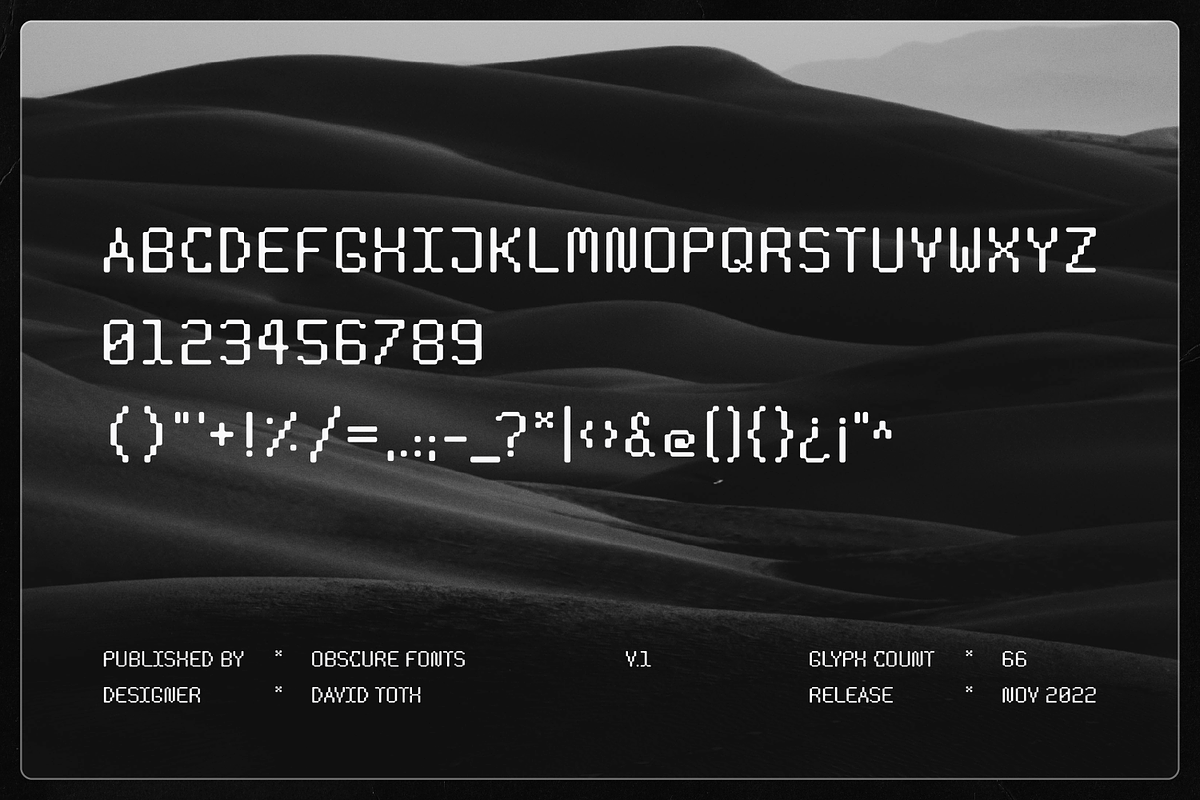 Obscure Font Bundle, a Font by Obscure Shop (Photo 9 of 13)