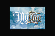 Ornamental Fantasy Gothic Chrome Tex, a Layer Style Add-On by Matsero (Thumbnail 2 of 4)