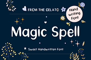 Magic Spell Minimal Handwritten Font, a Handwritten Font by The Gelato Type (Thumbnail 1 of 12)