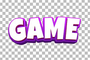 Game Editable Text Effect PSD, a Layer Style Add-On by TrueVector (Thumbnail 2 of 2)