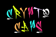 CRYPTO CAPS, a Blackletter Font by Beau Hopps Design (Thumbnail 1 of 3)