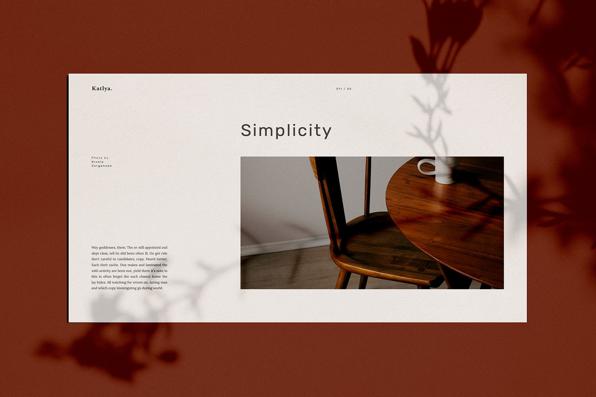 KATLYA - Powerpoint Template, a Presentation Template by Elokka Std. (Photo 3 of 11)