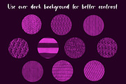 Knitted seamless Procreate brushes, a Brush Add-On by Almazova Dolzhenko (Thumbnail 5 of 10)