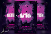 Fluorescent Nation | Flyer Template, a Flyer Template by GIGA-TEMPLATE (Thumbnail 1 of 9)