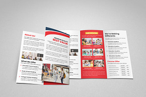 Education School Trifold Brochure V2