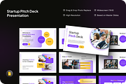 Startup Pitch Deck Google Slides, a Presentation Template by SquidPixey (Thumbnail 1 of 7)