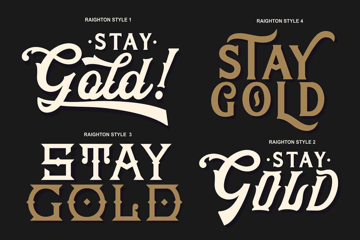 Raighton Font Collections! preview 3