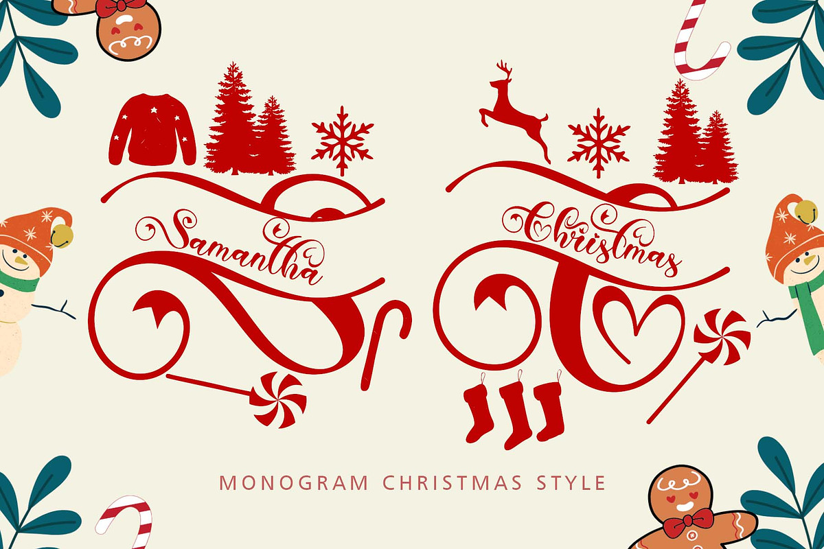 Christmas Beautiful Bundle, a Handwritten Font by Yoga Letter (Photo 11 of 11)