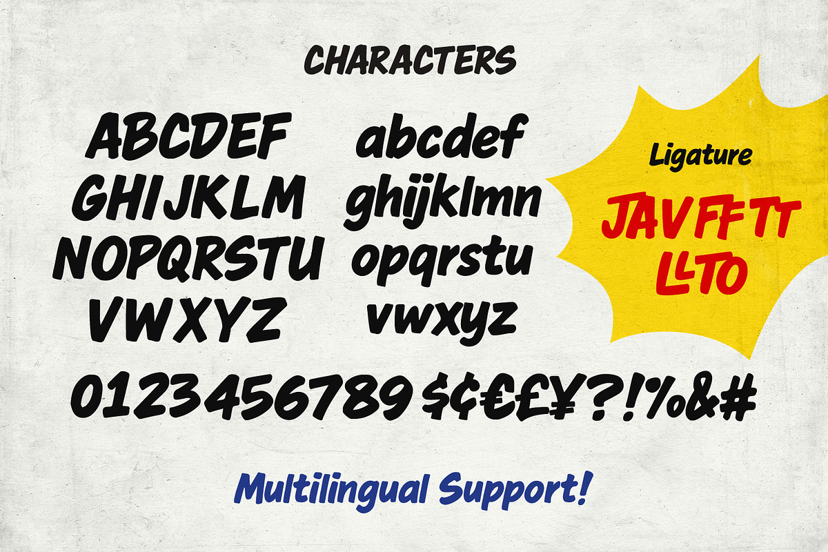 Hickolis Cromeson Bold Marker Font, a Handwritten Font by Maulana Creative (Photo 7 of 7)