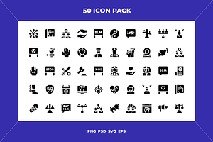 No racism icons, an Outline Icon by Wencory